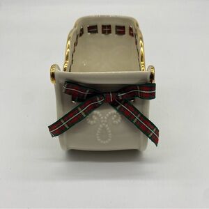 Lenox Christmas Giftables Sleigh Candy Dish